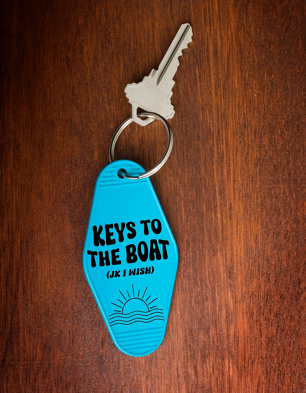 Keys to the Boat (JK) Keychain