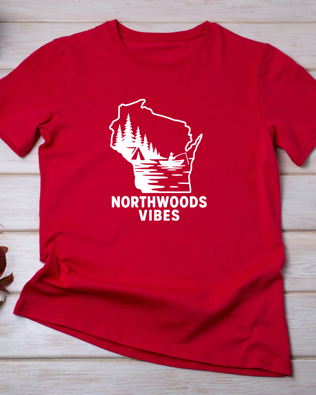 Northwoods Vibes Tee/Crewneck