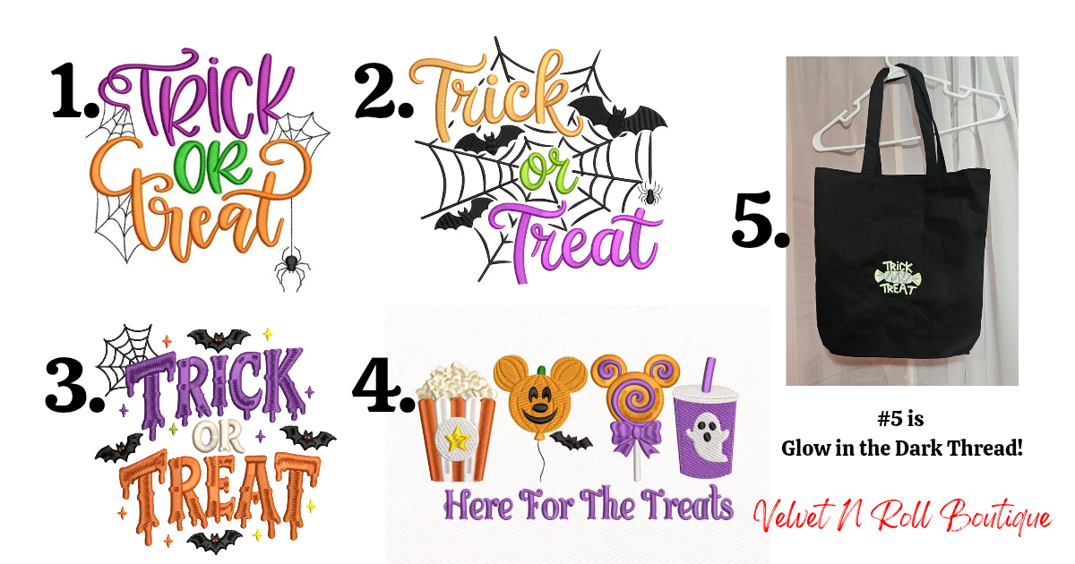 Trick or Treat Bags! (can be personalized)