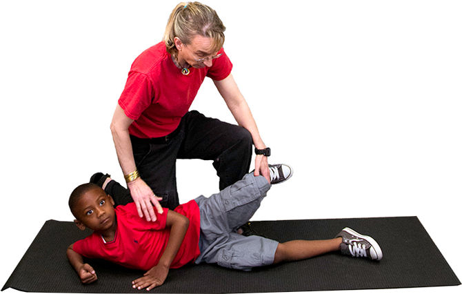 Abduction Side Lying with Knee Flexion