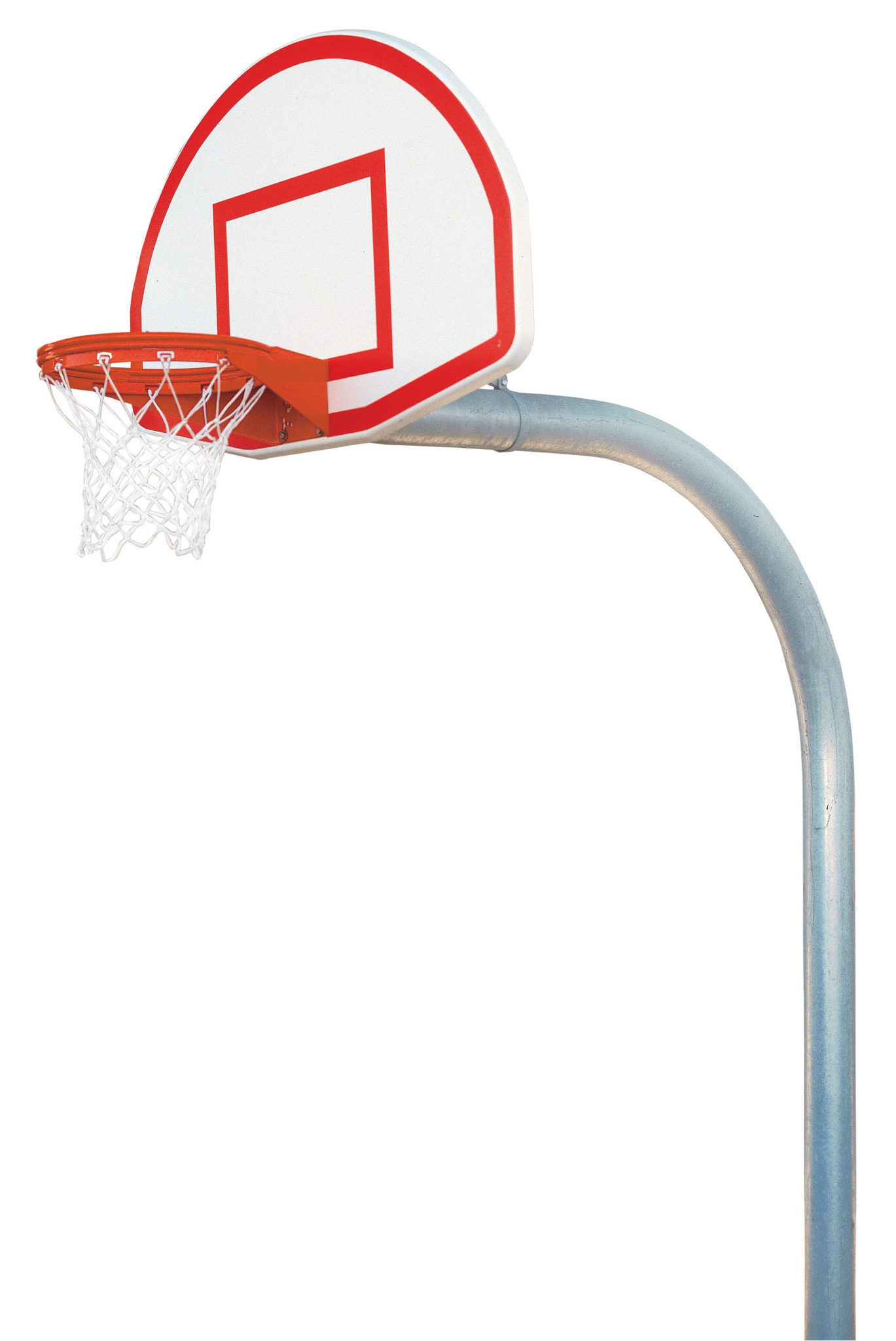 5 9/16" Tough Duty Fan Playground Basketball System