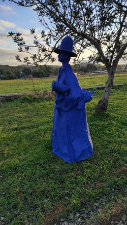 Blue lady, different angle