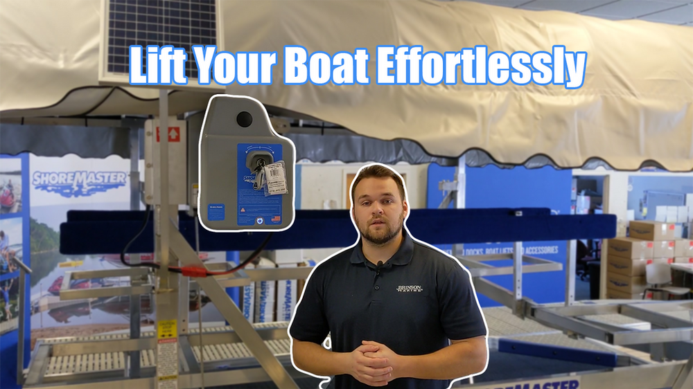 Boat Lift Electric Motors ShoreMaster Hoist Drive Systems