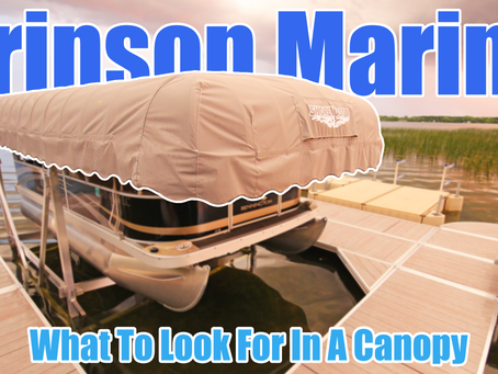 What To look For In A Boat Lift Canopy
