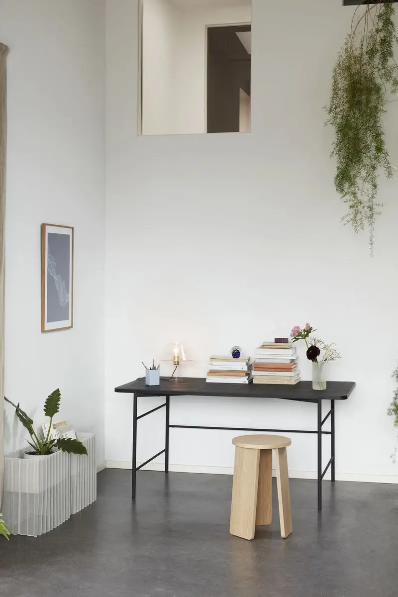 Thumbnail: Hubsch - flow planter - light grey