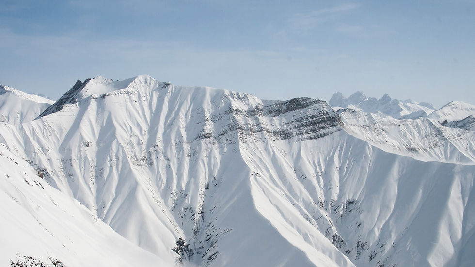 Snow-Covered Mountains