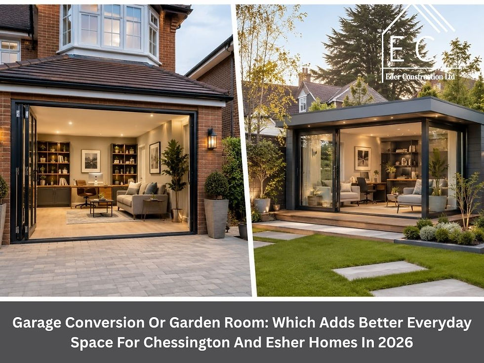 Garage Conversion Or Garden Room For London Homes