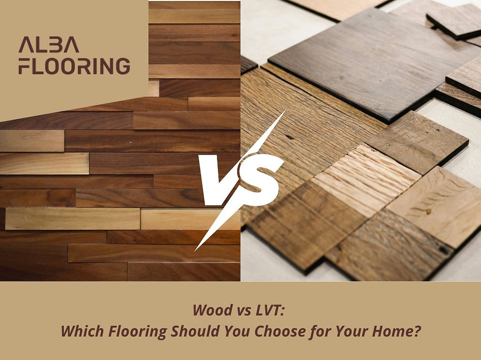 Wooden flooring VS LVT Flooring