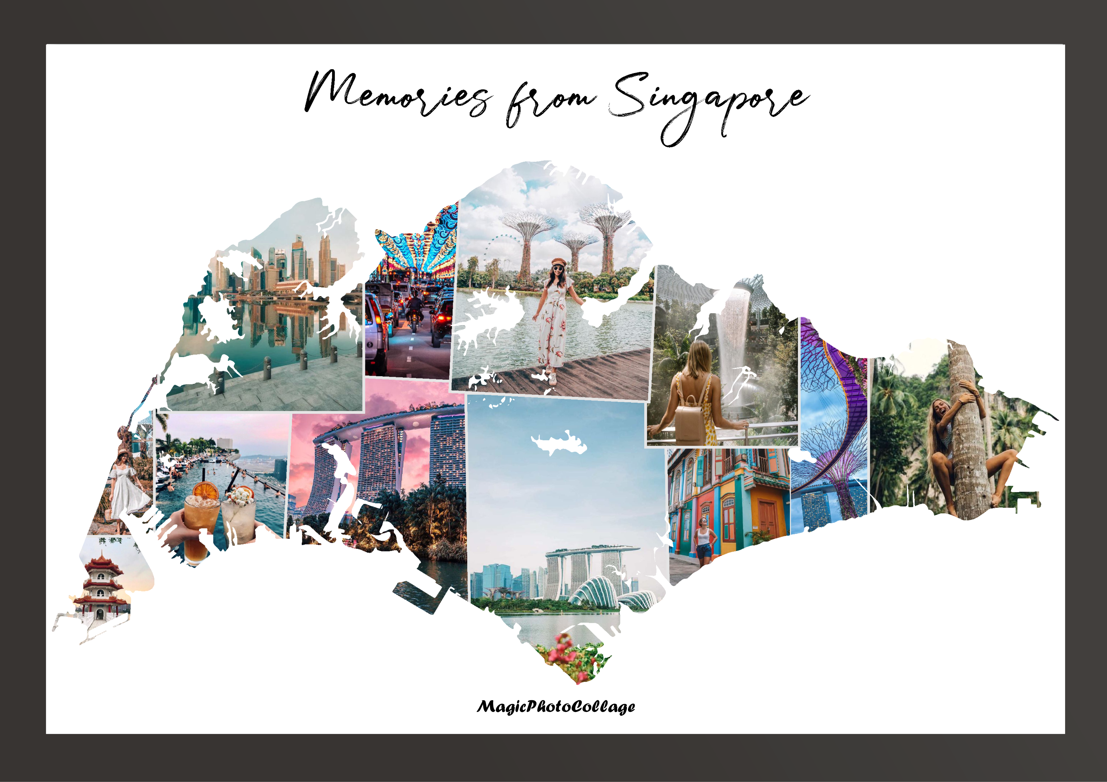Singapore Photo Collage