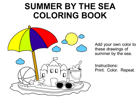 FREE SUMMER COLOURING BOOK