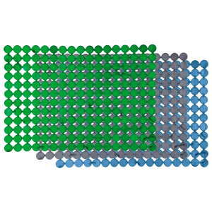 Tapete Cristal Pastilha