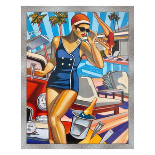 Arizona – 92 × 73 cm
Œuvre sur toile (huile et acrylique) de Stéphane Gisclard, artiste art déco français contemporain. Exposée par la galerie Artbyceline à Valence.