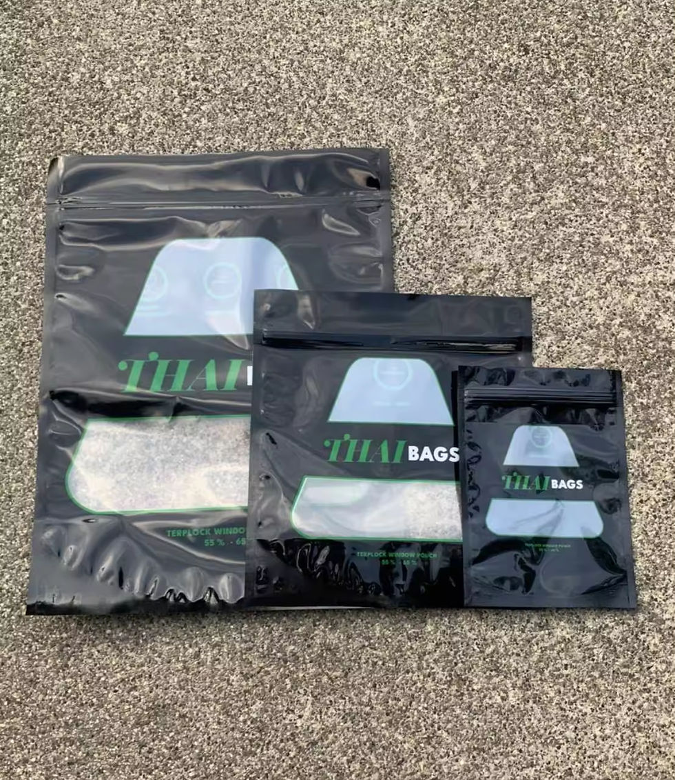 Thumbnail: THAI GROWER S 28 G PREMIUM GROVE TERPENE SHEILD ZIPLOCK SEAL BAGS