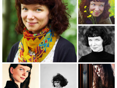 Kasia and her curly hair