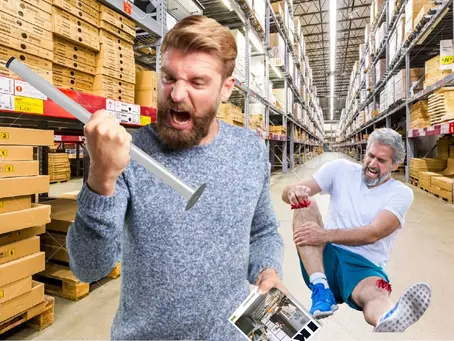 Swedish Mob Boss Shatters Knee Caps of IKEA Manager