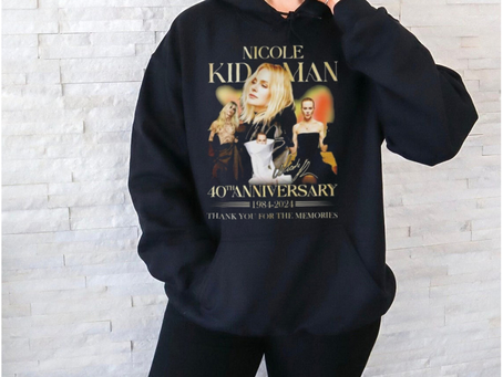 Nicole Kidman 40th Anniversary Thank You For The Memories T Shirt