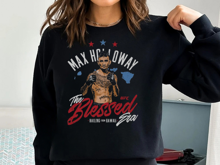 Max Holloway Blessed Hawaii T Shirt