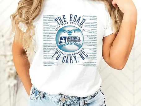 Funny Bracket 2024 NCAA Division II Baseball Regionals Championship Shirt