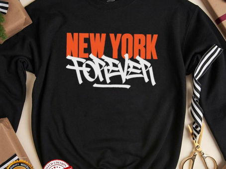 New York Forever Knicks Basketball Shirt