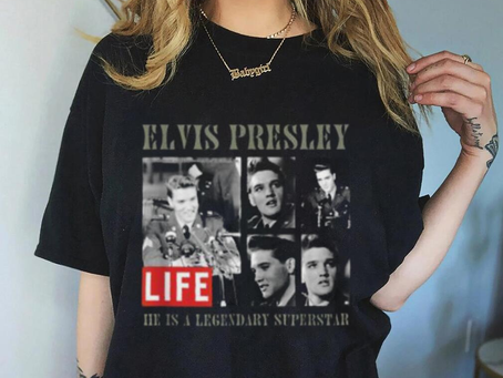 Elvis Presley Noteworthy Numbers T shirt