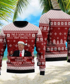 This Is Going To Be A Great Trump Christmas Sweater