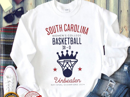 South Carolina women’s college basketball 380 unbeater national champions 2024 shirt