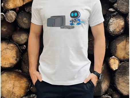 Playstation Astro Bot White T Shirt