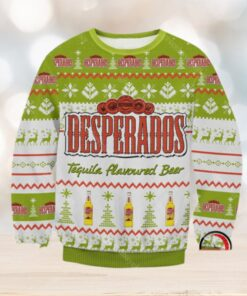 Desperados Tequila Flavoured Beer Ugly Christmas Sweater