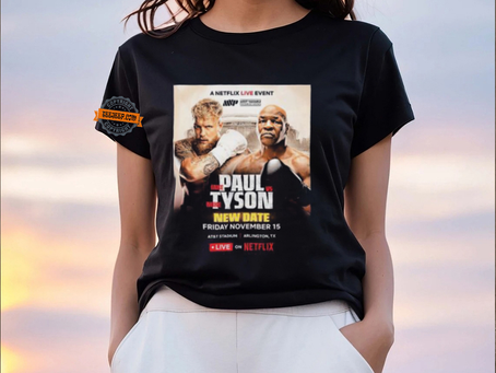 Jake Paul Vs Mike Tyson Matchup New Date On Friday November 15 At AT And T Stadium In Arlington TX Unisex T Shirt