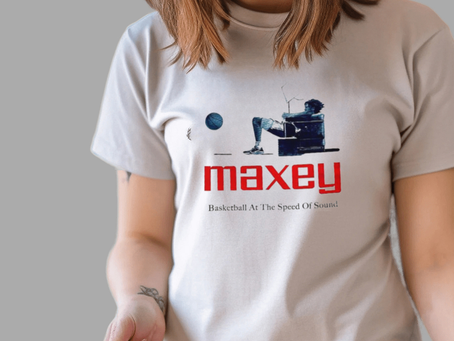 Philadelphia 76ers Tyrese Maxey basketball at the speed of sound shirt