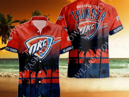Oklahoma City Thunder NBA City Hot Trending Hawaiian Shirt 2024