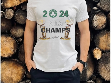 Celtics 2024 NBA Champs The Finals Trophy Shirt