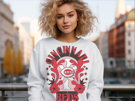 Cincinnati Reds New Era White Ringer T Shirt