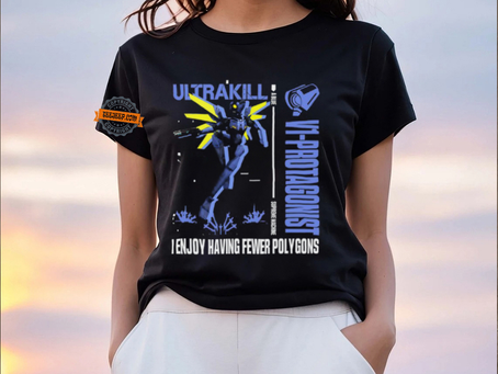 Ultrakill V1 Protagonist I Enjoy Having Fewer Polygons Shirt