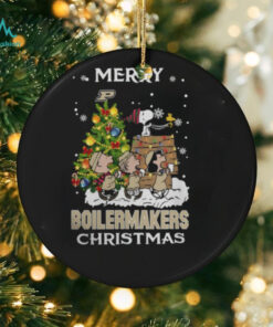 2024 Purdue Boilermakers Snoopy And Friends Merry Christmas Shirt