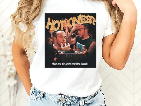 Queerbenched Hot Ones Of Course It Is Lewis Hamilton Is On It Shirt