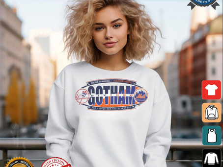 Vintage New York Baseball Gotham Divided T Shirt