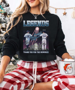 Legends Los Angeles Dodgers Thank You For The Memories T Shirt