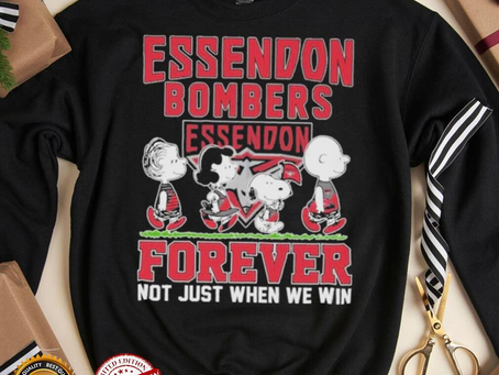 AFL Essendon Bombers Forever Not Just When We Win T Shirt