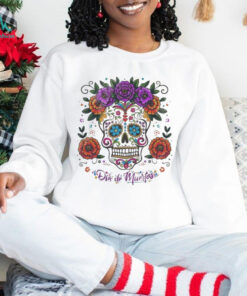 Dia De Los Muertos Baltimore Ravens 2024 Pullover Shirt