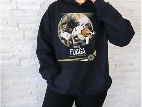 The 14th pick in the 2024 nfl draft the new orleans saints select ot taliese fuaga shirt