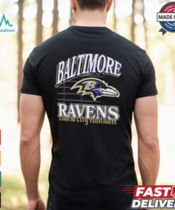 Baltimore Ravens Charm City Football Retro Gridiron T Shirts