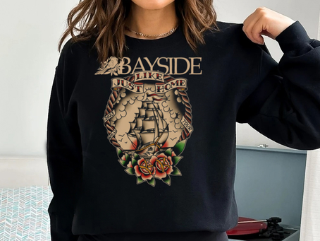 Just Like Home Tour Black T Shirt