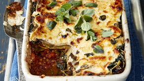 Lentil Eggplant Lasagne