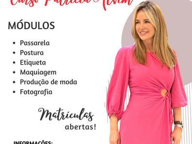 Curso Patrícia Alvim. Faça a sua inscrição!