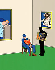 Meet Simon Bailly, the French illustrator renowned for crisp, narrative-driven images set within a distinctive, charming retro-futurist universe.