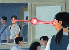 Explore Kamiya Shunpei, the Japanese illustrator staging quiet dramas where gentle absurdity slips deftly into familiar retro, tranquil scenes.