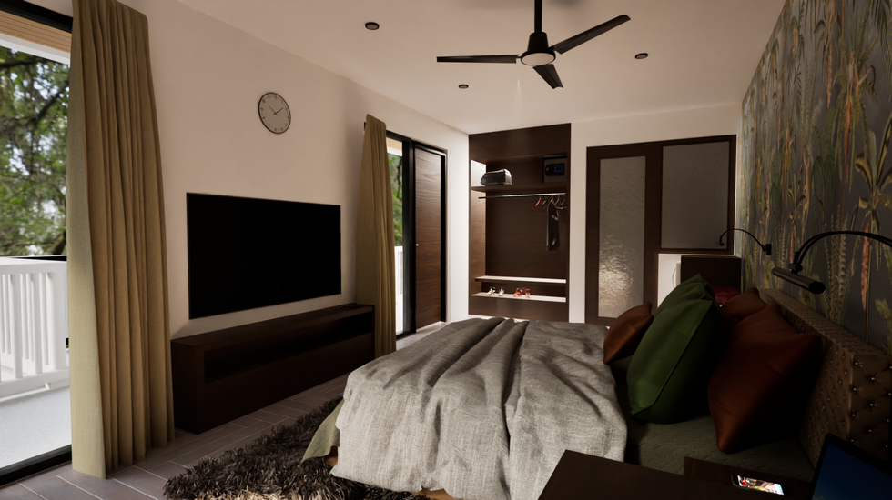 Guest Bedroom - View 2