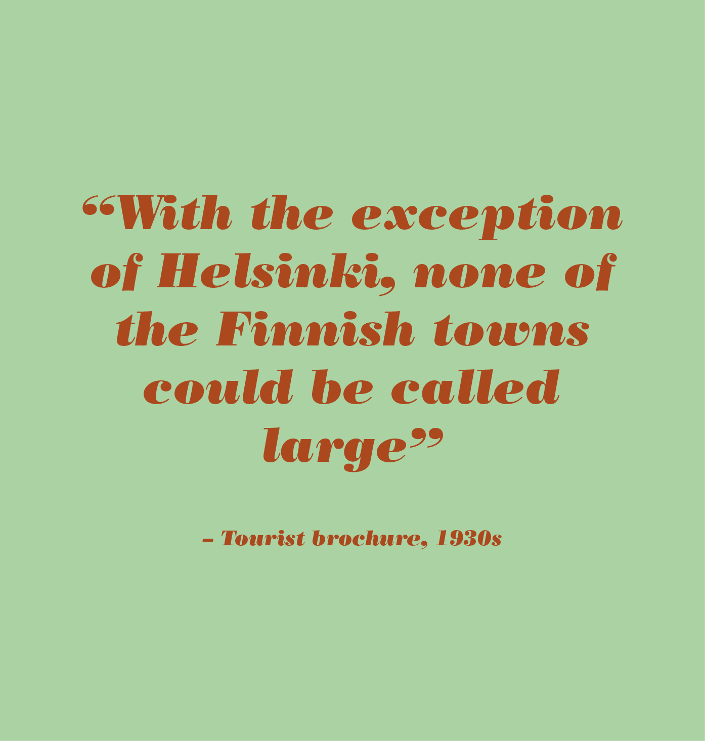 Come to Finland travel slogans