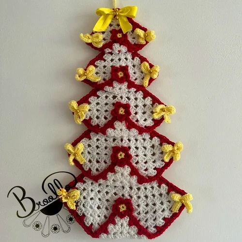 Ghirlanda albero di Natale color rosso - Vegaooparty Ghirlanda albero di Natale color rosso - Vegaooparty
